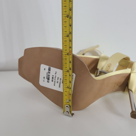 Alexander Mcqueen Yellow Strap Heels - Picture 11 of 11